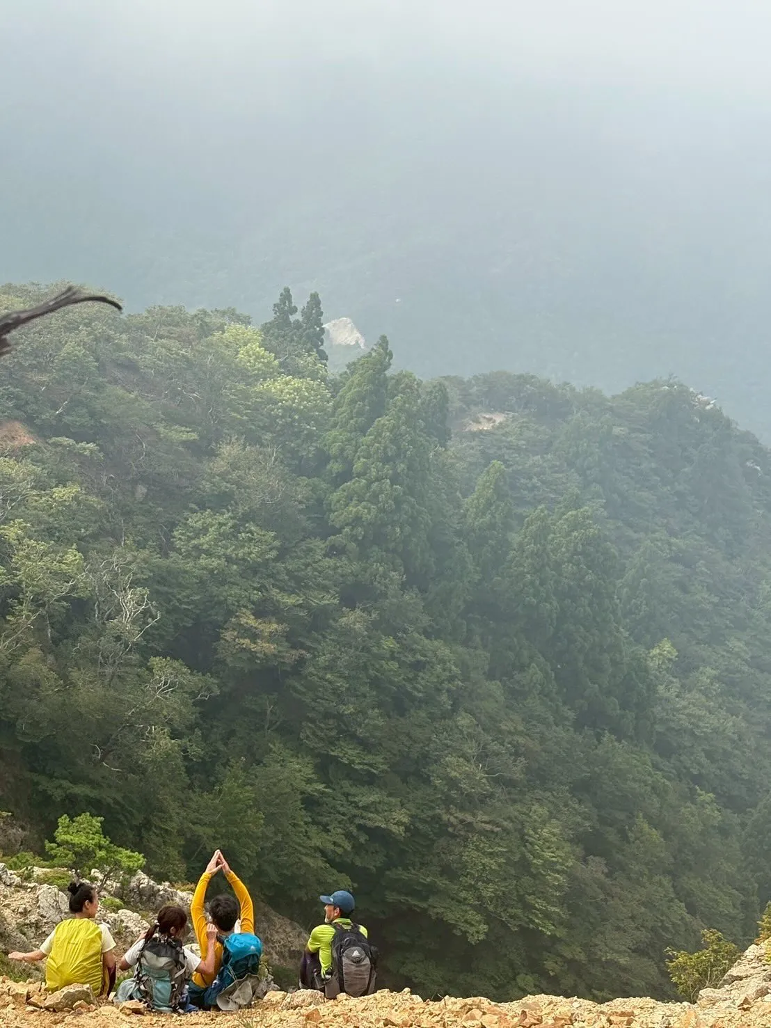 archサンダル🩴で久しぶりのお山へ