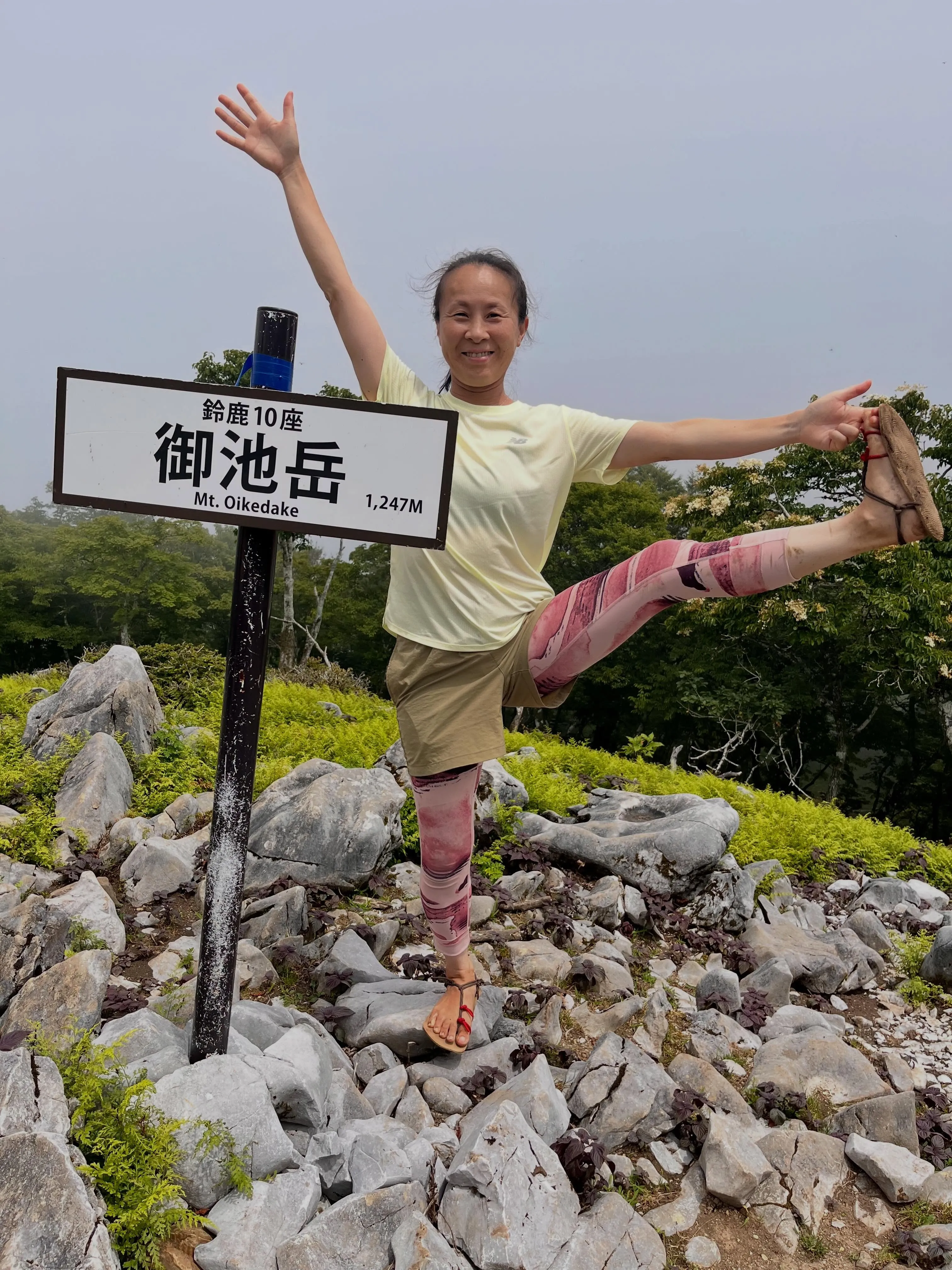 archサンダルでお山遊び👣⸒⸒